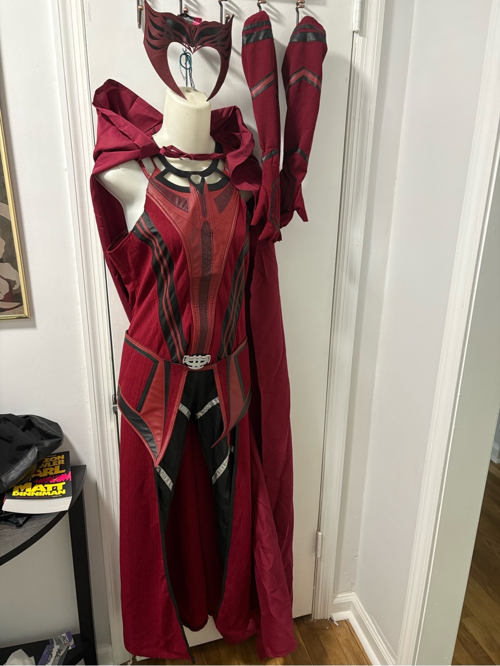 Scarlet witch cosplay costume